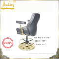 Bar Chair Mod. 953 With Arm / Multi-Foot Brass, Blk